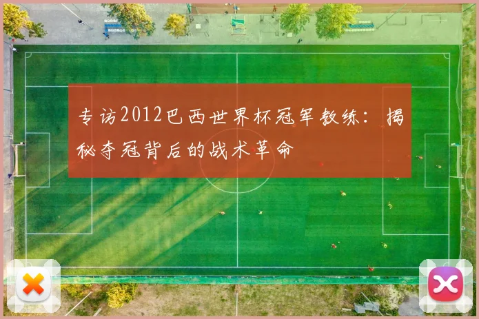 专访2012巴西世界杯冠军教练：揭秘夺冠背后的战术革命