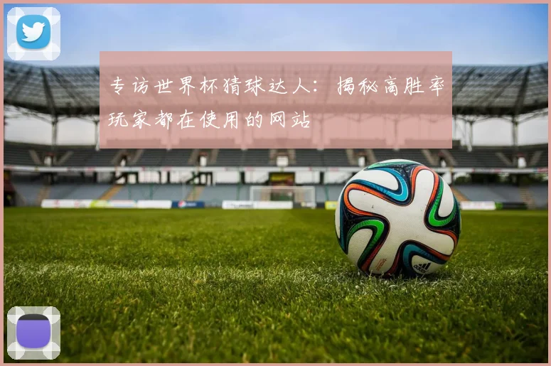 专访世界杯猜球达人：揭秘高胜率玩家都在使用的网站
